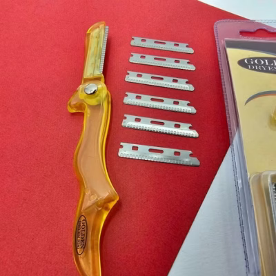 تیغ ابرو یدک دار تاشو