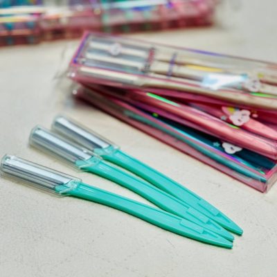 تیغ اصلاح ابرو و صورت دسته ثابت