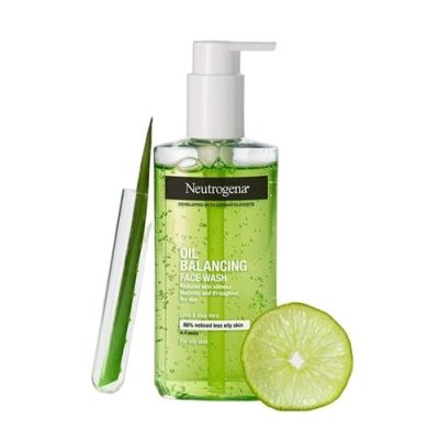 ژل شستشوی پوست چرب عصاره لیمو نوتروژینا