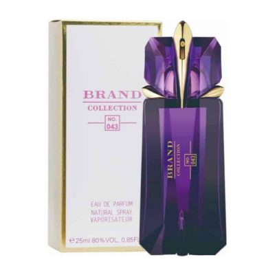 عطر ادکلن زنانه تیری ماگلر آلین برند کالکشن کد 043 (Thierry Mugler Alien) حجم 25 میل
