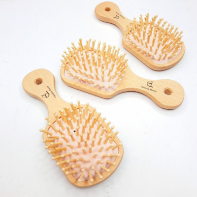 برس چوبی بامبو اصل کودکانه (یا کیفی) مستطیل