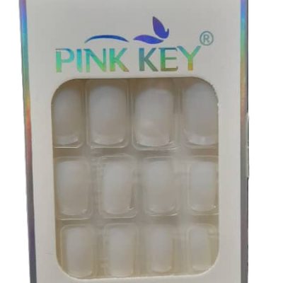 ناخن مصنوعی فرنچ دار بزرگسال 12 عددی