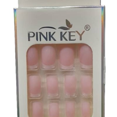 ناخن مصنوعی فرنچ دار بزرگسال 12 عددی