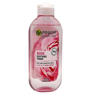 تونر پاک کننده صورت حاوی عصاره گل رز گارنیر