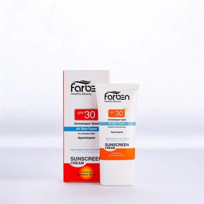 کرم ضد آفتاب فاربن SPF 30 مدل Hypoallergenic – مناسب انواع پوست – 50 میلی‌لیتر
