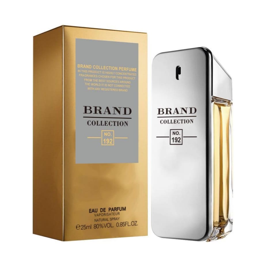 عطر جیبی مردانه وان میلیون لوکی برند کالکشن مدل 192 حجم 25 میلیلیتر مشابه Paco Rabanne One Million Lucky