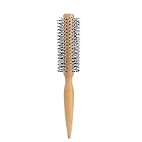 برس پیچ دسته چوبی سوزن پلاستیک | Wooden Handle Plastic Pin Round Brush