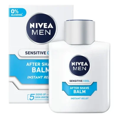 بالم افتر شیو نیوآ مدل Sensitive Cool مردانه حجم 100 میل – Nivea Men Sensitive Cool After Shave Balm 100