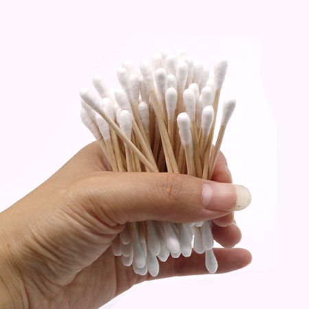 گوش پاککن چوب بامبو Bamboo Cotton Swabs بسته استوانهای - تصویر 2