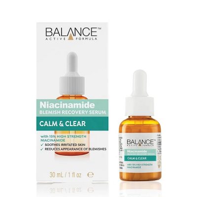 سرم ضد لک و ضد جوش بالانس مدل Niacinamide (نیاسینامید ۱۵٪) حجم ۳۰ میلی‌لیتر
