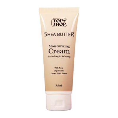 کرم تیوپی مرطوب کننده و نرم کننده تاپ شاپ مدل Shea Butter حجم 75 میلی لیتر
