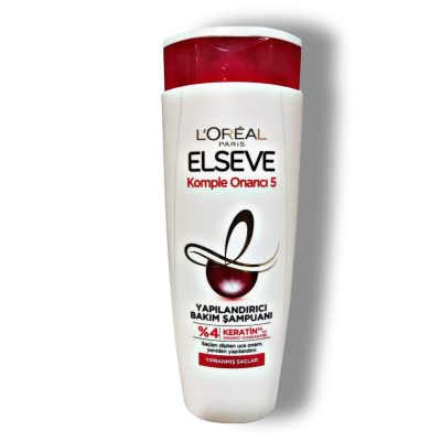 شامپو لورآل Elseve مدل Komple Onarıcı 5 حجم 360 میل(اصل)